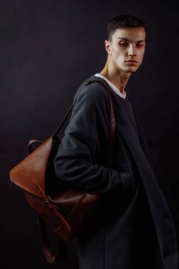 İş adamı kıyafetleri günlük yaşam tarzı, erkekler moda ve güzellik konsepti