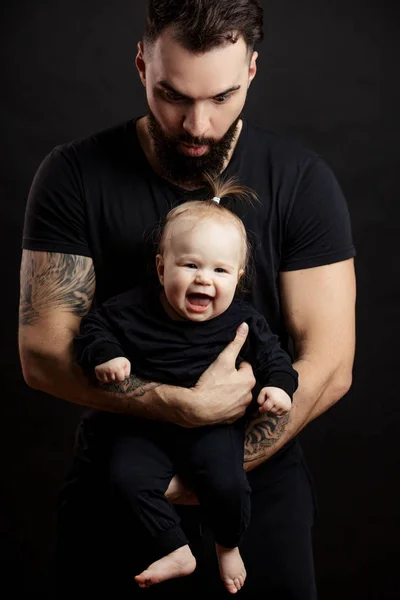 Vaders dag. Vaderschap, ouderschap en liefde concept — Stockfoto