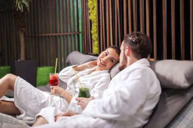 Sadece evli çift Spa sağlık uygulamaları kapalı keyfi