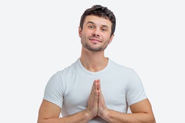 Genç harika biri elinde toplayan