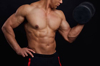 kontrol kas. mükemmel abs egzersiz yapmak su kuyusu-yapılı adam