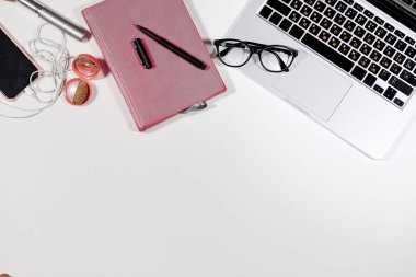 Glamour ofis masası. kopya alanı