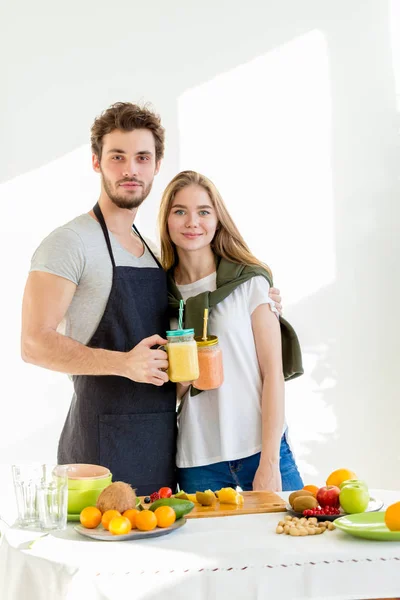 cool young people having a rest while cooking