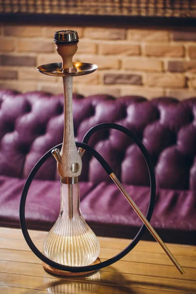 Novo hookah decorado ou shisha — Fotografia de Stock