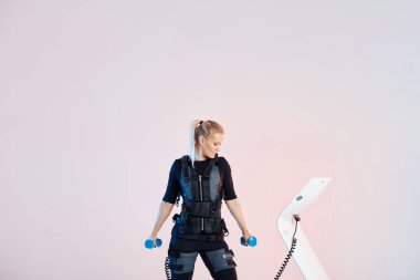 ems iş zevk çekici sarışın kız