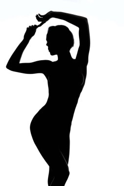 stüdyoda eğlenmek cinsel ince çekici kız