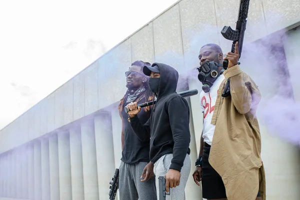 Onda de fúria violenta de negros irrompe pelos EUA — Fotografia de Stock