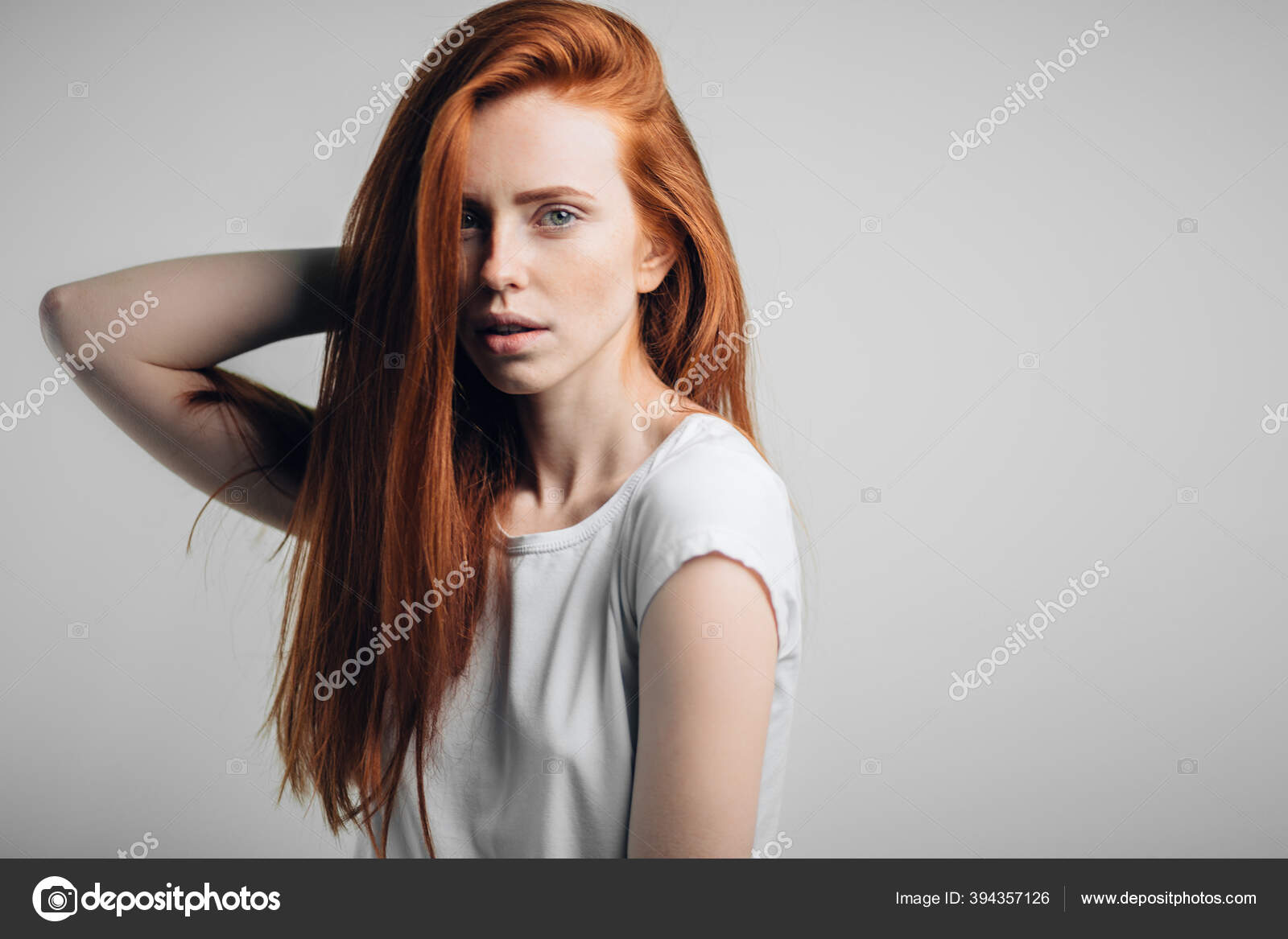 redhead girls with freckles