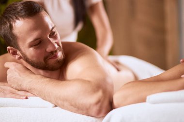 Modern spa merkezinde ralaxation