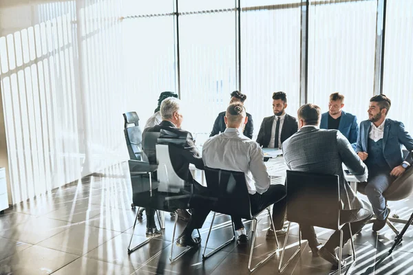 Vida empresarial formal. trabajar en el área de negocios. — Foto de Stock