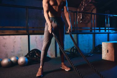 Şişman Yanan Savaş Halatları Çalışması, yağların son parçasını çıkarmanın en iyi yoludur.