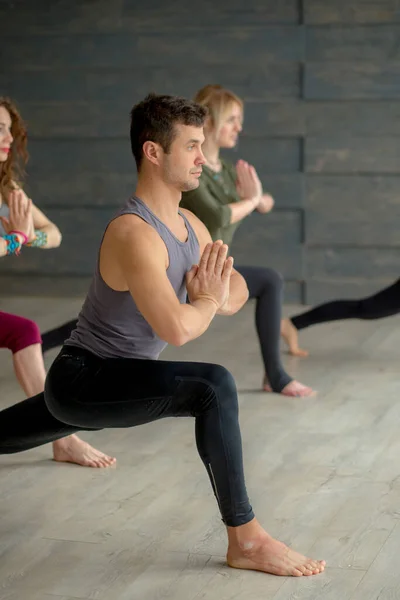 Yoga Egzersiz Sınıfı Kavramı — Stok fotoğraf