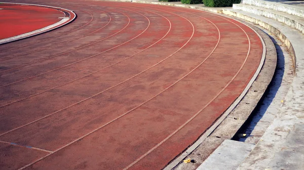 Running track lines. Running track for the athletes background.