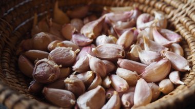 Diş sarımsak Tay gıda önemli bir madde. sarımsak.