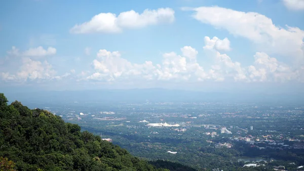 Paesaggio Vista Panoramica Sulla Campagna Chiang Mai Thailandia — Foto Stock