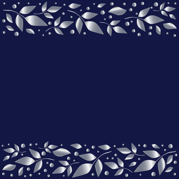 Fondo Azul Estilizado Como Terciopelo Azul Con Rayas Decorativas Alinean — Vector de stock