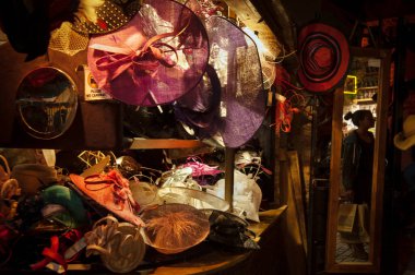 Londra Camden Town Şapka Dükkanı