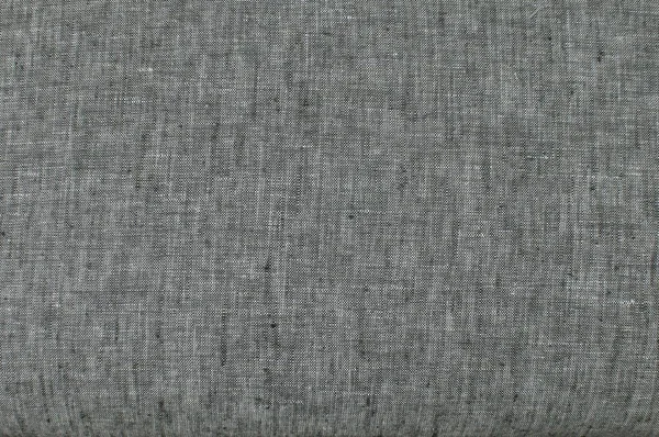 Melange Gray Linen Fabric Texture Surface Closeup Textile Background — Stock Photo, Image