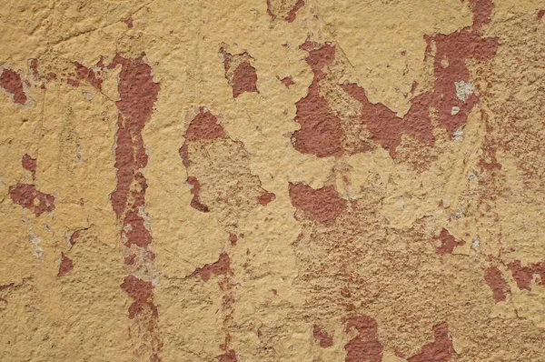 Old Grunge Weathered Cracked Plastered Wall Closeup Background — Stock Photo, Image