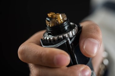 Modern elektronik mech mod vaping aygıt yedek parça.