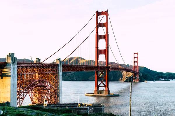 Golden Gate bridge w San Francisco w Kalifornii Usa — Zdjęcie stockowe