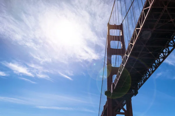 Golden Gate bridge w San Francisco w Kalifornii Usa — Zdjęcie stockowe