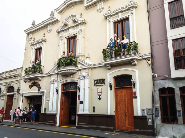 Toerisme in Lima, de hoofdstad van Peru — Stockfoto