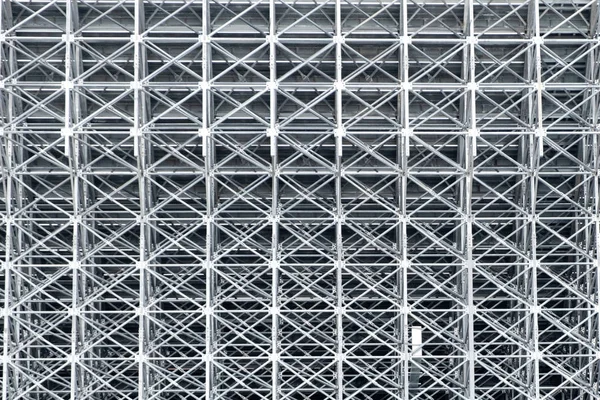 Металлические Конструкции Стадиона Обратная Сторона Трибун Инженерные Сооружения Соединенные Болтовыми — стоковое фото