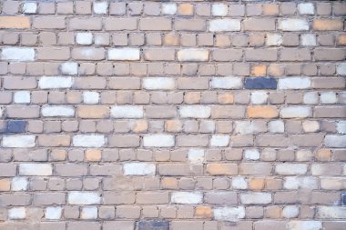 tuğla dokusu farklı renkler, koyu renk ve beyaz boyalı tuğla duvar