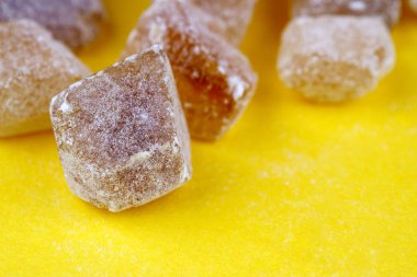 şeker kamışı parlak kahverengi parçalar