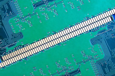 elektronik devre yeşil kontaklar arka plan