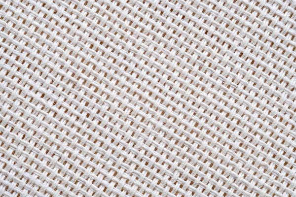 Textura tecido esteiras cor clara macro — Fotografia de Stock