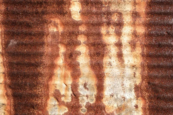 Fundo Ferrugem Abstrata Uma Superfície Metal Antigo Ferrugem Folha Ferro — Fotografia de Stock