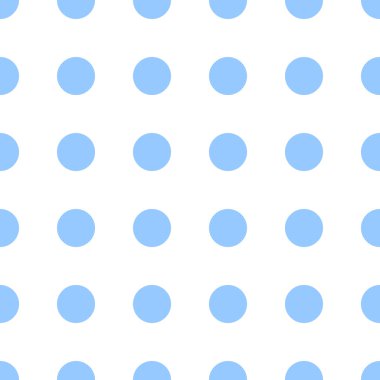 Dikişsiz noktalı desen. Polka mavi arka plan nokta. Noktalar ile Soyut doku. Basit minimalist grafik tasarım.