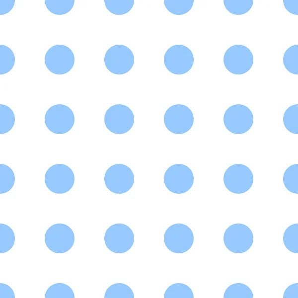 Бесшовный пунктирный рисунок. Горошек голубой фон. Абстрактная текстура с точками. Простой минималистичный графический дизайн . — стоковый вектор