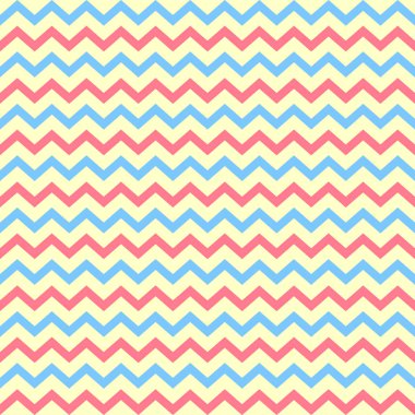 Cheron Dikişsiz desen. Zigzag vektör dokusu. Herringbone renkli arka plan. Vektör