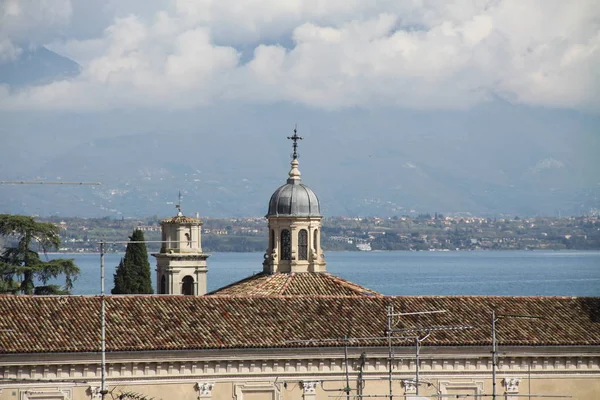 Lago Garda Chiesa — Foto Stock