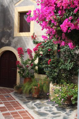 Yunan bahçesinde yaz