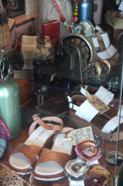 Eski şehirde el yapımı bir dükkan.