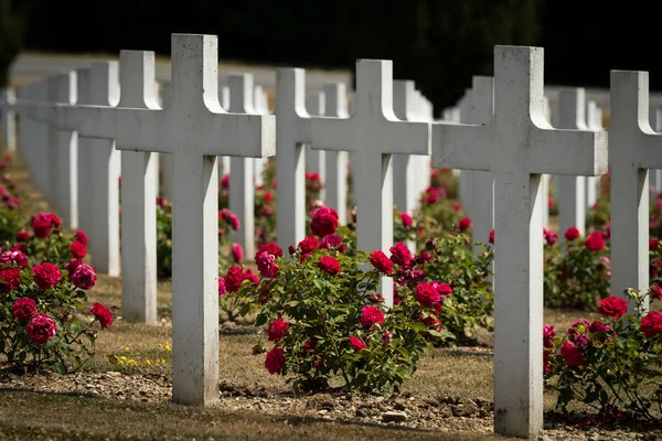 Cemetery Douaumont Ossuary Verdun France Memorial Soldiers Who Died Battlefield — Stock Photo, Image