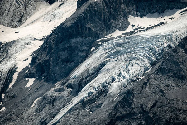 南蒂罗尔州奥特勒山脉的冰川 — 图库照片