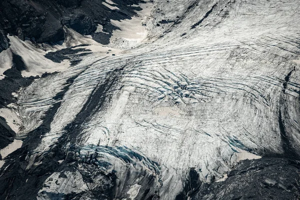 Glacier of the Ortler mountains in South Tyrol Stock Picture