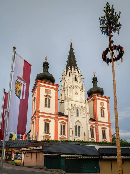 Mariazell Austria Junio 2020 Basílica Del Nacimiento Virgen María Mariazell — Foto de Stock