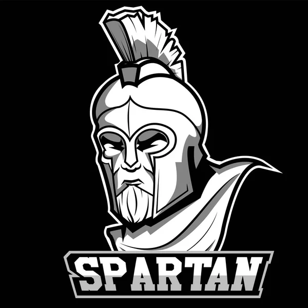 Spartanska logotyp — Stock vektor