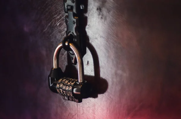 Vintage Combination lock in a Quest Escape Room