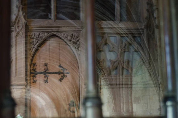 Interiör Katedralen Norwich Storbritannien — Stockfoto