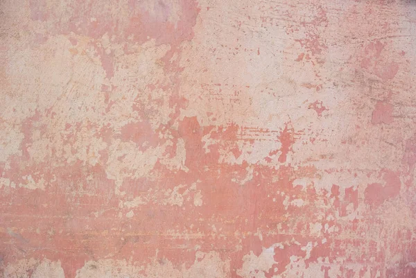 高齢者赤のクローズ アップ写真は漆喰壁の質感を風化 — ストック写真