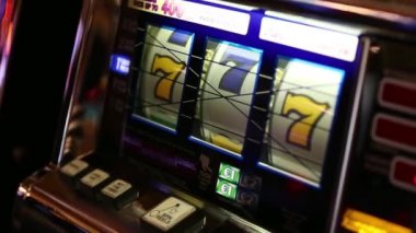 Barcelona, İspanya - 10 Ağustos 2018: Monte Carlo Casino salonu popüler karmaşık kumar 1863'te açtı