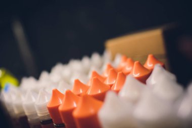 Lezzet için elektronik sigara şişe sıvı vape.