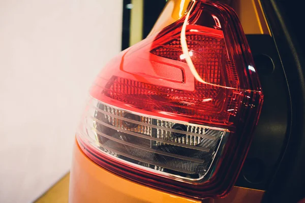 Dettaglio sulla luce posteriore di un'auto. — Foto Stock
